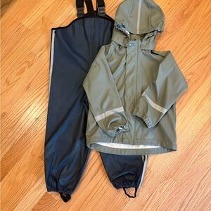 Reima Rain Jacket and Pants Set- 4T